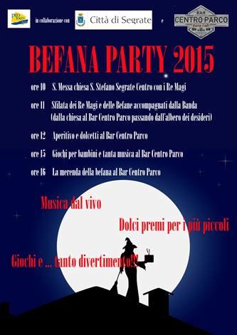 Befana Party a Segrate 