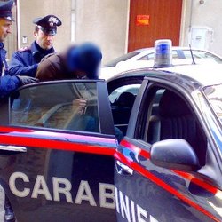Un arresto effettuato dai carabinieri 