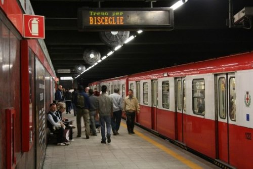 La linea Rossa della metropolitana 