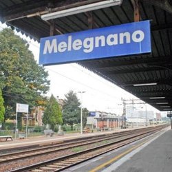 La stazione di Melegnano 