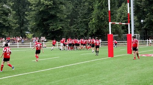 Il nuovo campo di rugby all'Idroscalo 