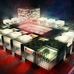 Il progetto per il nuovo stadio del Milan 