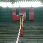 Le scale all'interno della metropolitana di San Donato