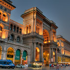 L'ingresso alla Galleria da Piazza del Duomo