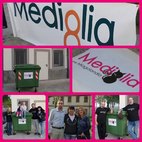 Il famoso cassonetto donato da Mediglia8 a Miagolandia