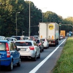 Il traffico della Paullese nel tratto di San Donato Milanese 