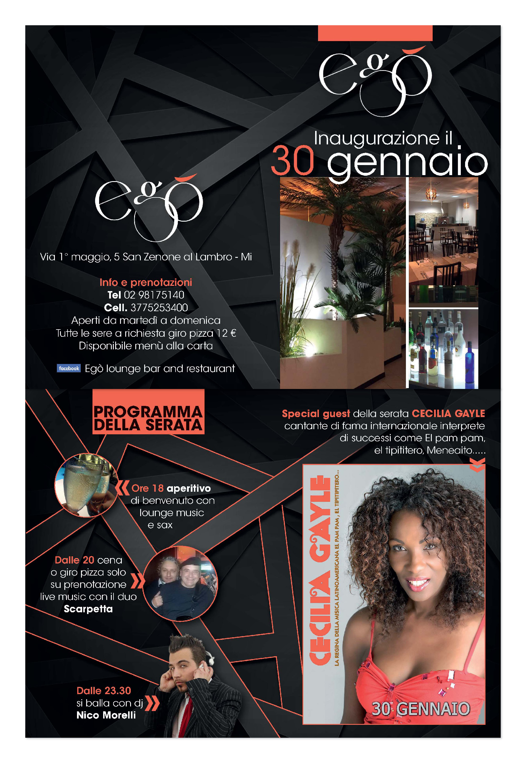 All'Egò di San Zenone al Lambro, in scena la grande serata di