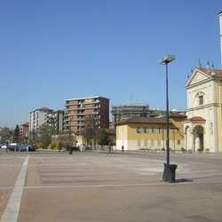 Piazza della Pieve a San Donato Milanese 