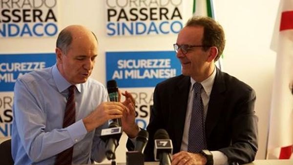 Corrado Passera e Stefano Parisi 