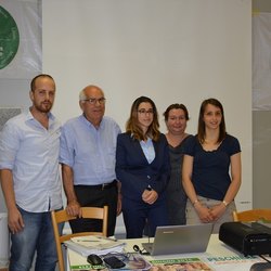 Da sinistra: Giancarlo Capriglia, Franco Ornaro, Caterina Molinari, Antonella Parisotto e Chiara Gatti 