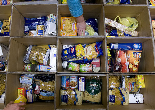 Pasta e riso sono tra i prodotti più donati 