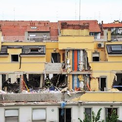 Milano, l'appartamento deflagrato in via Brioschi 