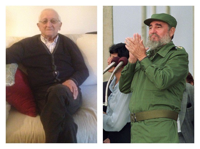 Antonio Bruschi e Fidel Castro 