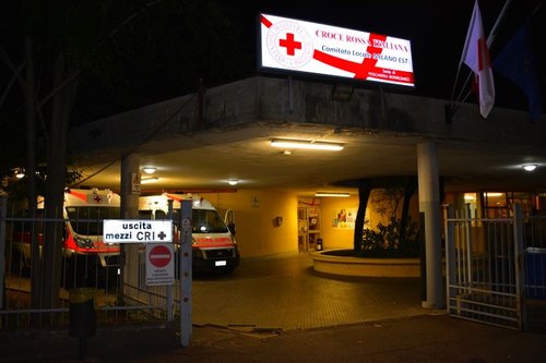 La sede della Croce Rossa 