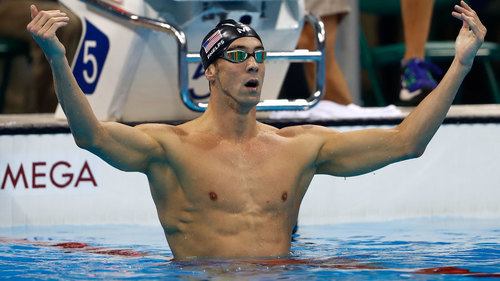 Michael Phelps (30 giugno 1985) - Pluricampione olimpico di Nuoto nato nel 1985 a Baltimora, USA 