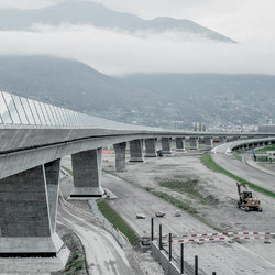 I lavori sull' A2 svizzera 