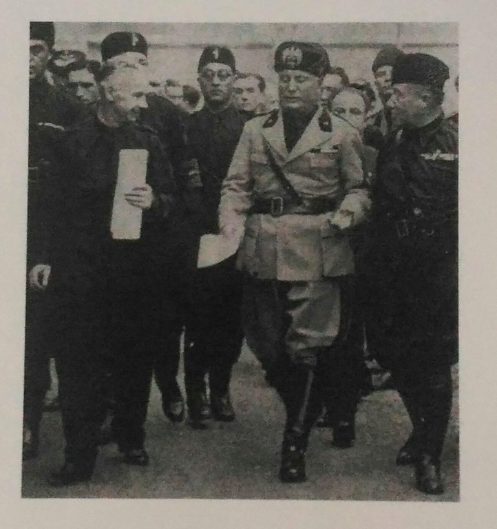 La visita del Duce Benito Mussolini 