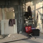 La filiale della Banca Popolare di Milano oggetto della spaccata con il gas