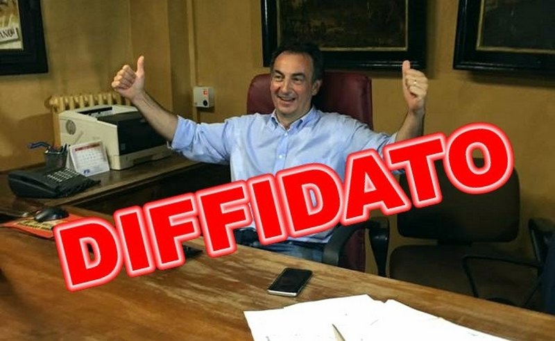 Diffida al sindaco di Melegnano Rodolfo Bertoli 