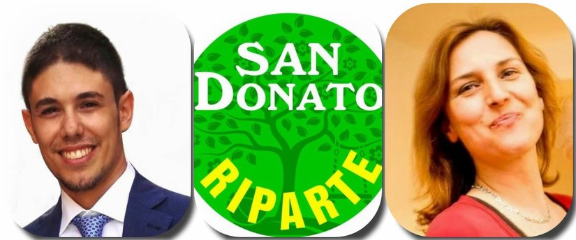 Gli esponenti del Gruppo civico Sam Donato Riparte 
