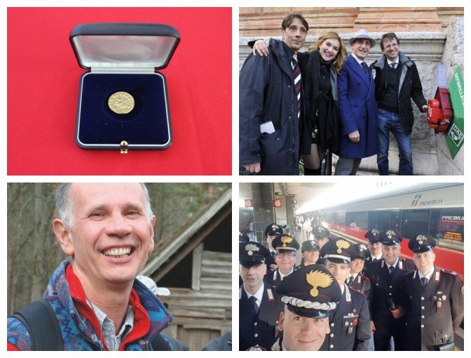 Alcuni dei premiati dell'edizione 2019 