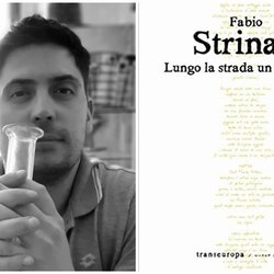 Fabio Strinati e la copertina del suo ultimo libro 