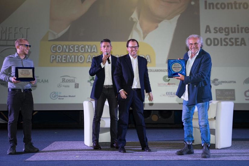 Jerry Calà riceve il Premio alla Carriera Terni Pop Film Fest 