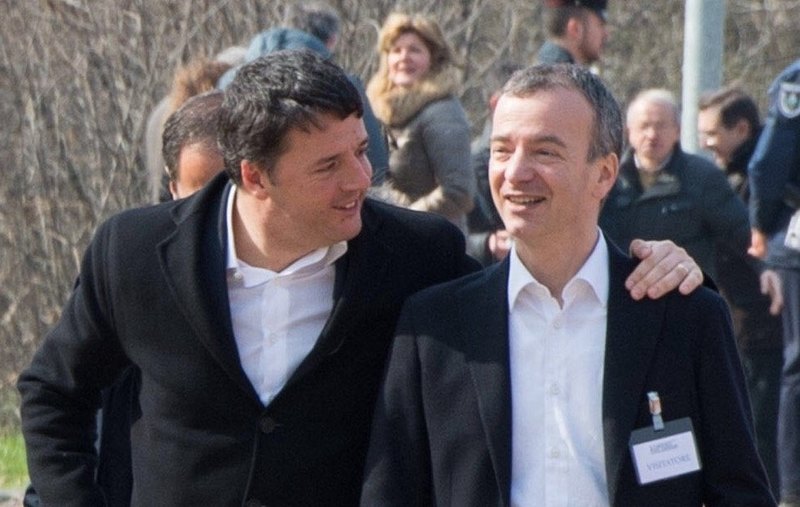 Matteo Renzi e Eugenio Comincini 