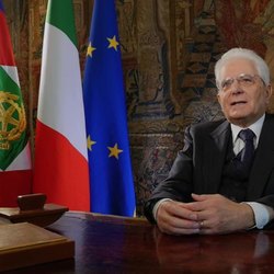 Il Presidente della Repubblica Sergio Matterella 