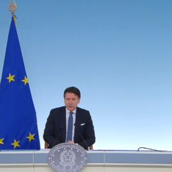 Giuseppe Conte nella diretta notturna 