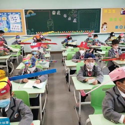 Cina, una classe delle elementari 
