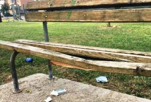 Vandalismi nei parchi a Mediglia 