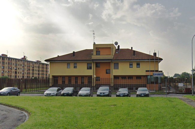 La caserma dei Carabinieri a San Giuliano 