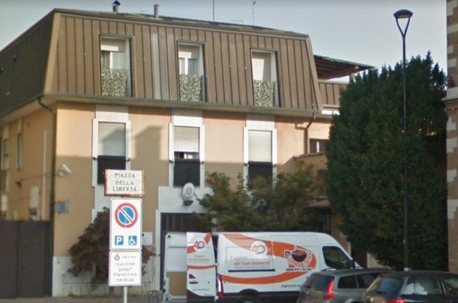 La caserma dei Carabinieri a Paullo 