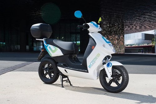 Uno degli scooter Ecooltra 