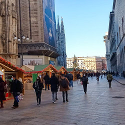 I mercatini in Piazza del Duomo 