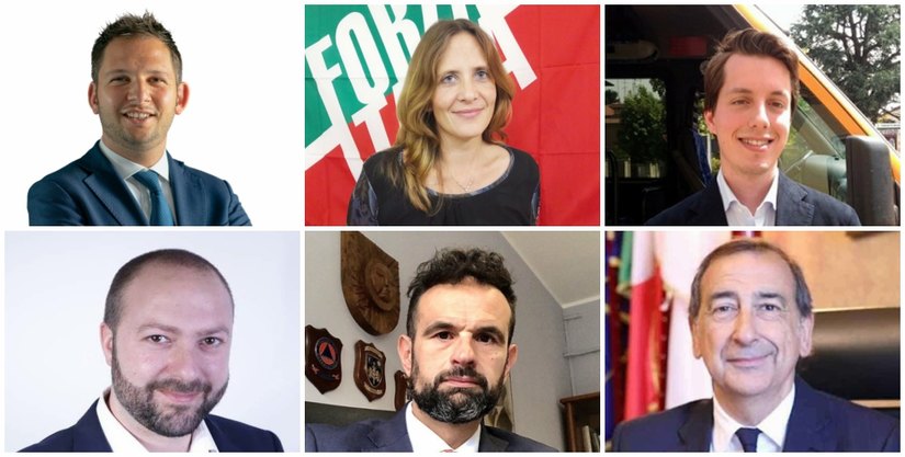 I neo Consiglieri eletti del Sud Est Milano con il Sindaco di Città metropolitana 