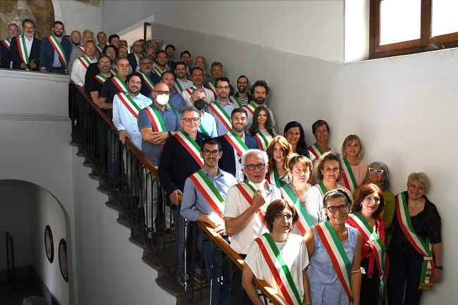 I 52 sindaci che hanno sottoscritto la nascita di CUBI 