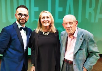 Opera, (MI), 12 novembre 2021, inaugurazione della nuova stagione teatrale del Teatro Eduardo di Opera. 