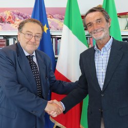 Riccardo De Corato e Attilio Fontana 