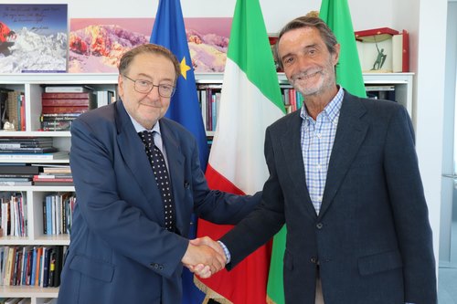 Riccardo De Corato e Attilio Fontana 