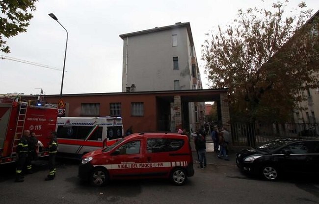 I soccorritori sul luogo della tragedia 