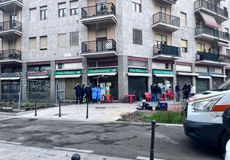 Il Bar Milano gestito dal 35enne Ruiming Wang 