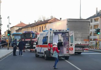 L'incidente a San Giuliano Milanese 