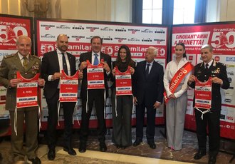 La presentazione della 50esima edizione della Stramilano a Palazzo Marino (Foto Mianews) 