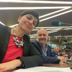Michela Palestra e Luca Paladini in Consiglio Regionale 