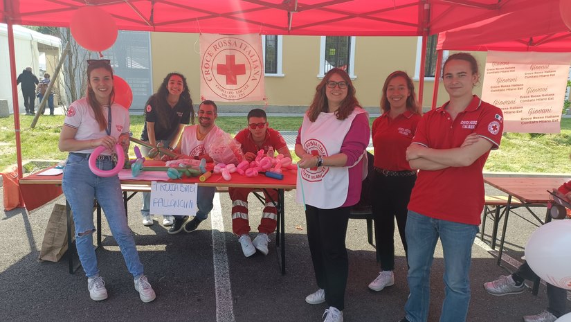 La nuova generazione di volontari della Croce Rossa 