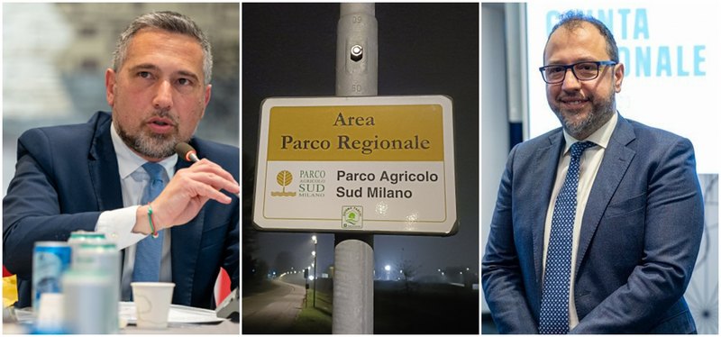 A sinistra Franco Lucente, a destra Gianluca Comazzi 
