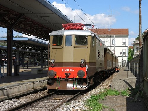 Il treno storico restaurato 