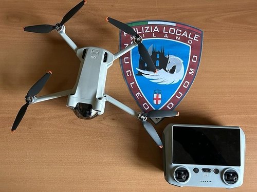 Il drone sequestrato 